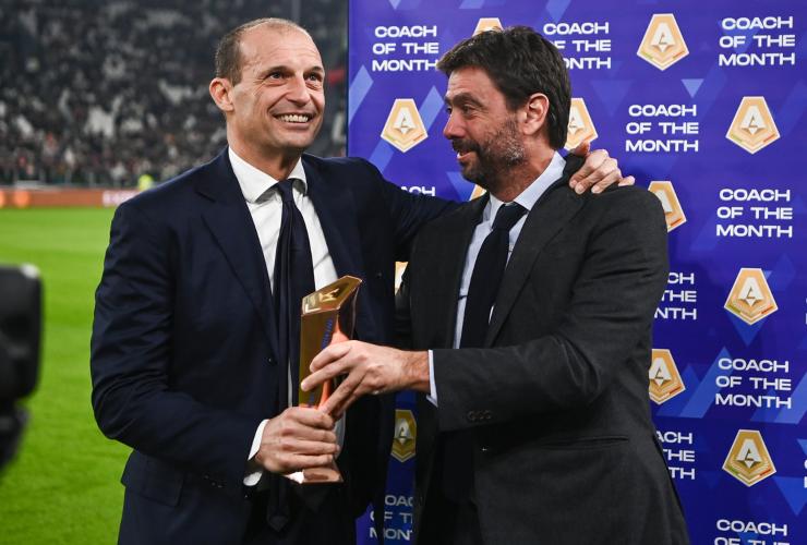 Massimiliano Allegri e Andrea Agnelli