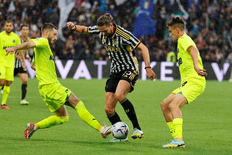 La Juventus contro il Sassuolo